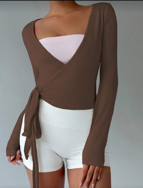 PRFCT Ballet Wrap Top