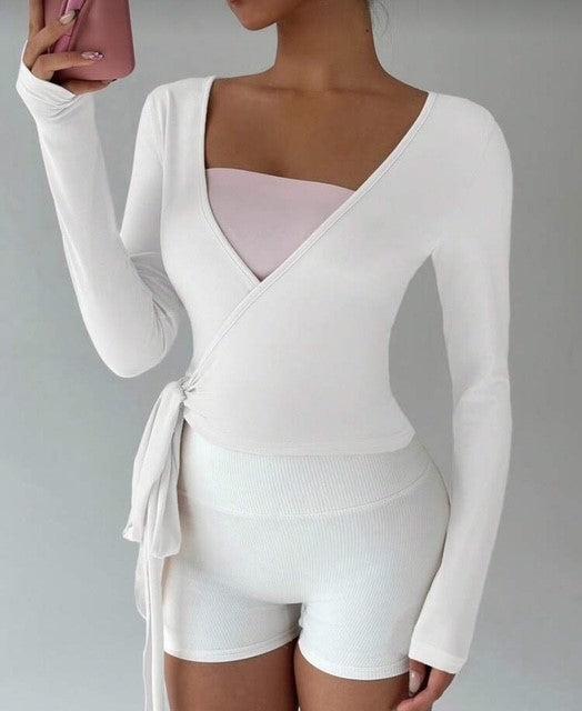 PRFCT Ballet Wrap Top