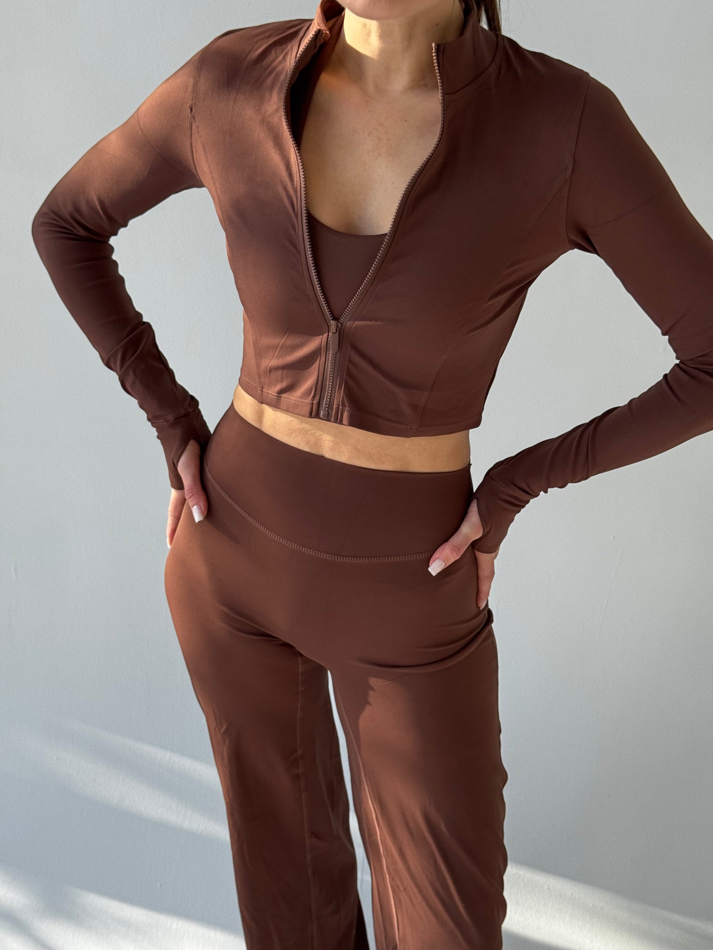 PRFCT Glow Capsule – 3-Piece Soft Luxury Activewear Set for Gym, Pilates & Lifestyle